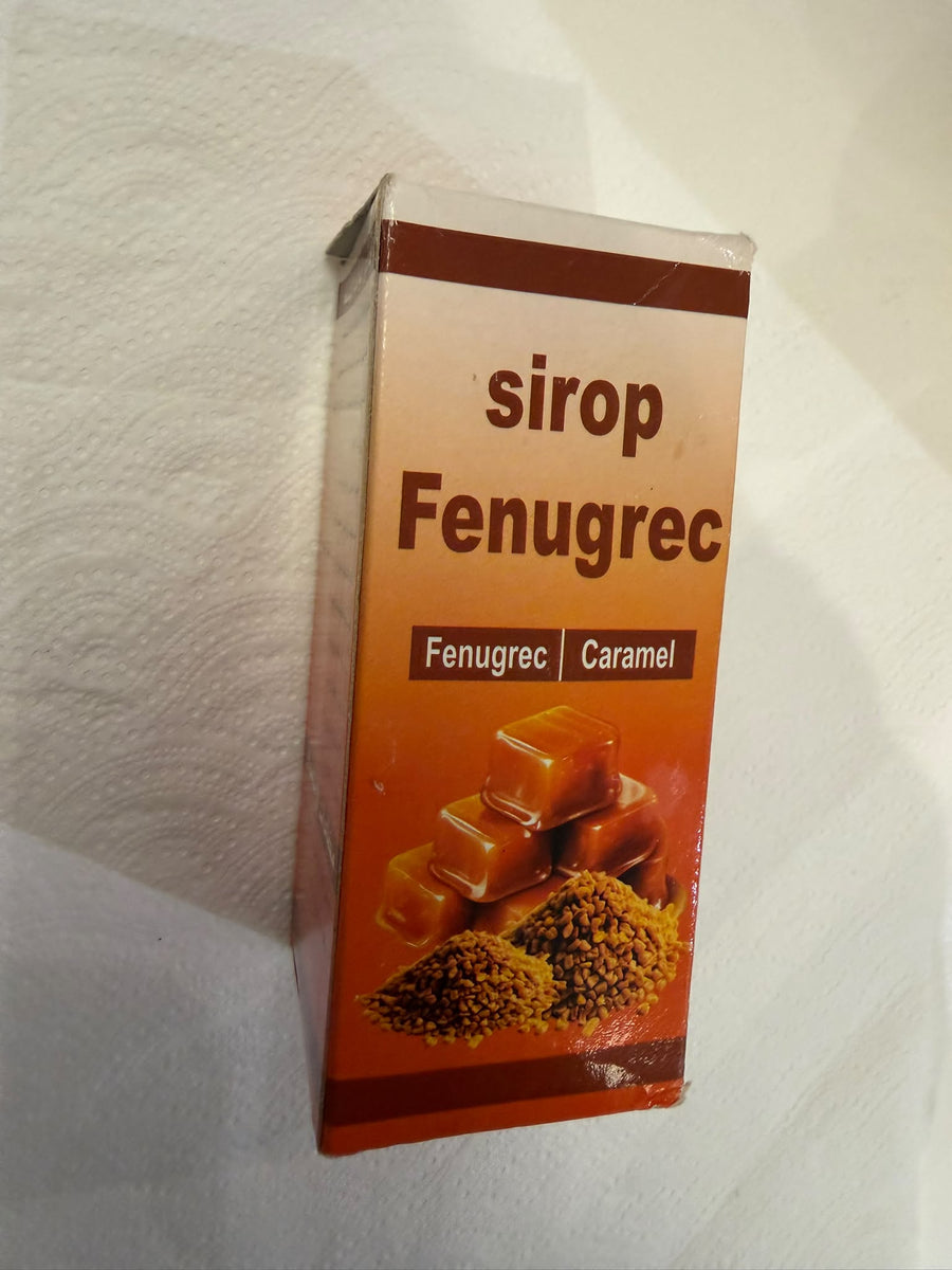 Sirop de Fenugrec saveur Caramel